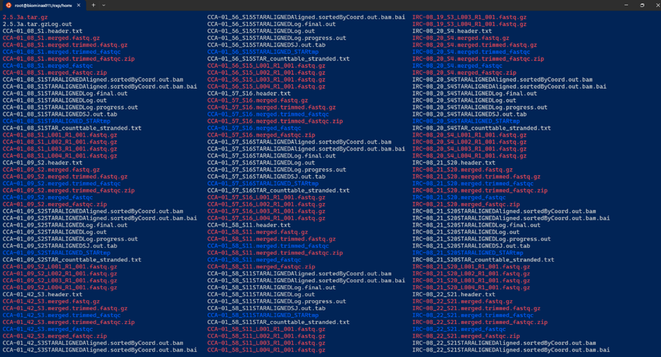 Example of bad folder structure.